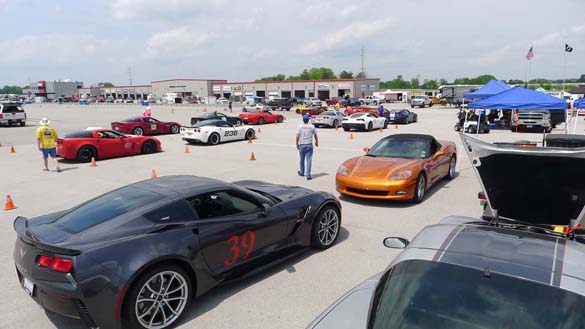 Track Action from the Motorsports Park at the Michelin NCM Bash
