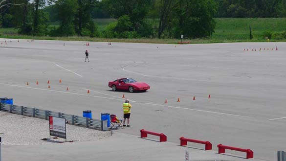 Track Action from the Motorsports Park at the Michelin NCM Bash