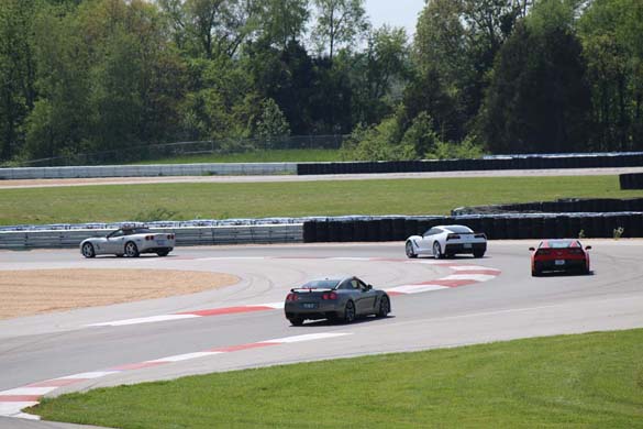 Track Action from the Motorsports Park at the Michelin NCM Bash