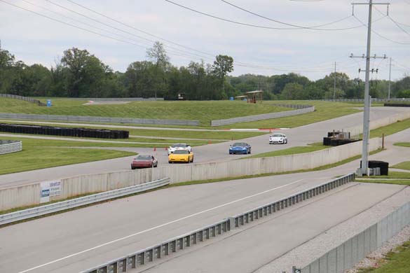 Track Action from the Motorsports Park at the Michelin NCM Bash