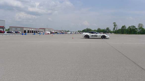 Track Action from the Motorsports Park at the Michelin NCM Bash