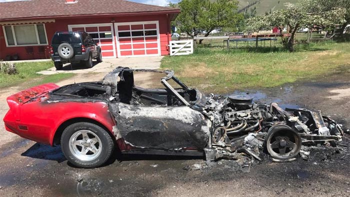 [ACCIDENT] A Ruptured Fuel Line Caused This C3 Corvette's Engine Fire