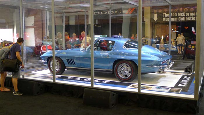 'Vault Find' 1967 Marina Blue 427/435 Corvette Sells for $675,000 at Mecum Indy