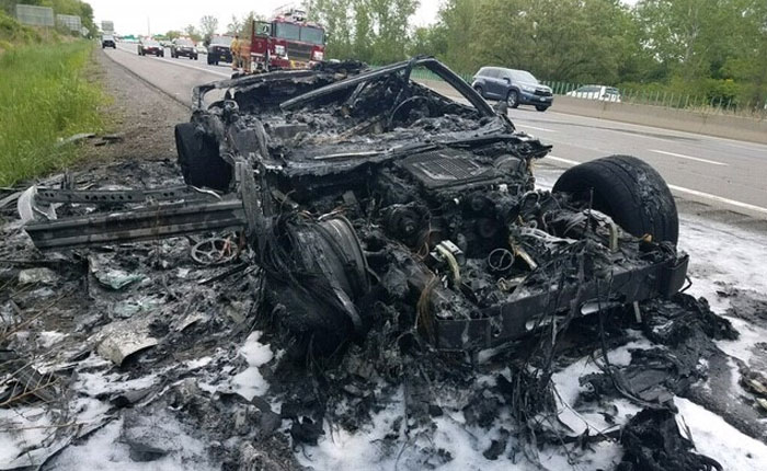 [ACCIDENT] NY Man Shares Story of When His Corvette Z06 Caught Fire