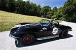 Corvettes on eBay: Historic Triple Black 1966 Corvette Hillclimb Racer