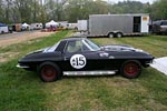 Corvettes on eBay: Historic Triple Black 1966 Corvette Hillclimb Racer