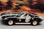 Corvettes on eBay: Historic Triple Black 1966 Corvette Hillclimb Racer