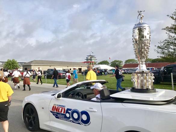 2017 Corvette Grand Sport Paces the 101st Indianapolis 500