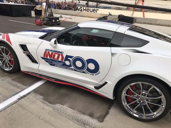 2017 Corvette Grand Sport Paces the 101st Indianapolis 500