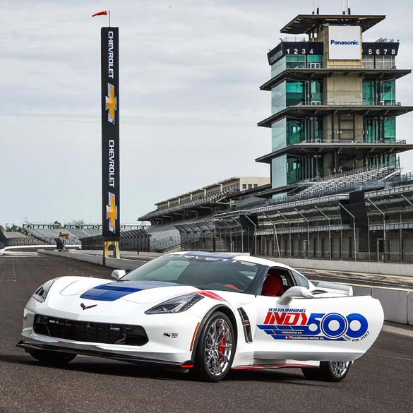 2017 Corvette Grand Sport Paces the 101st Indianapolis 500