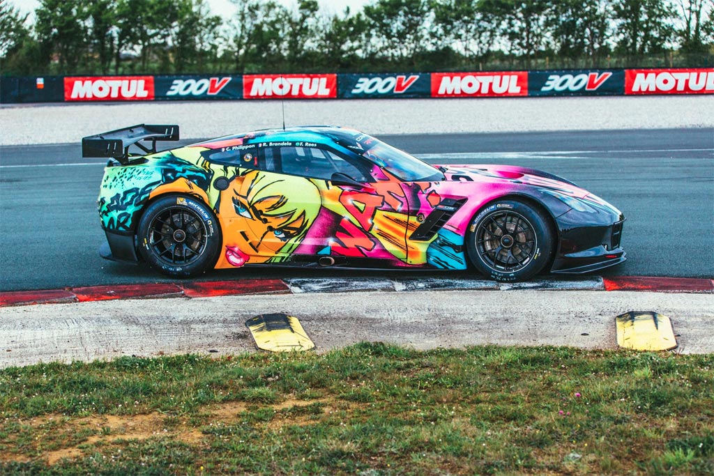 PICS] Larbre Competition Unveils Corvette C7.R Art Car Livery for