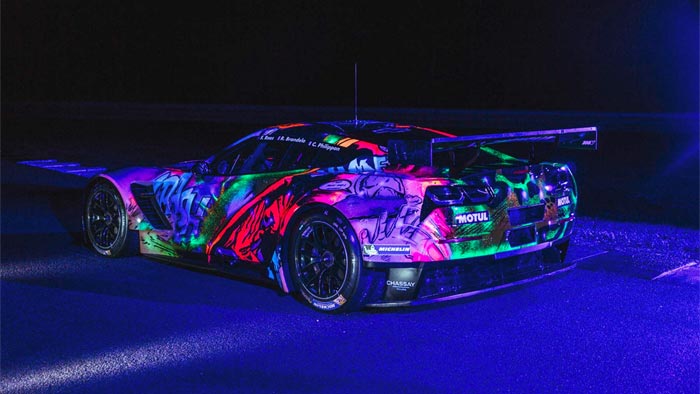 Larbre Competition Unveils Corvette C7.R Art Car Livery for the 24 Hours of Le Mans