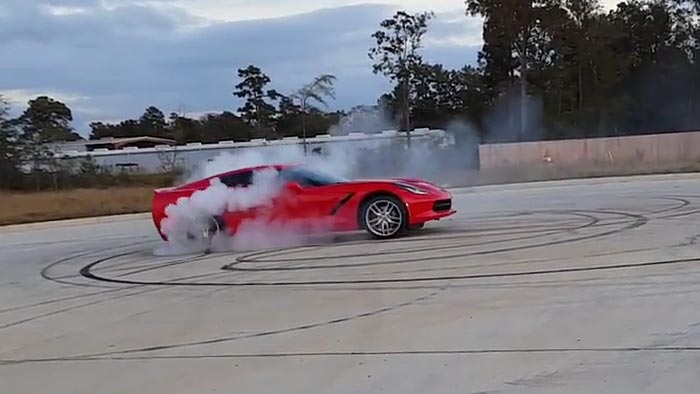 [VIDEO] Celebrate National Donut Day with a Torch Red Z51 Corvette Stingray