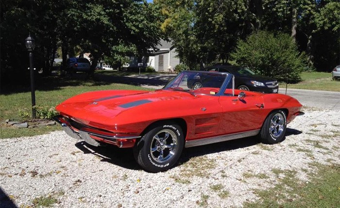 [STOLEN] 1963 Corvette Convertible Taken from Storage Unit in Illinois