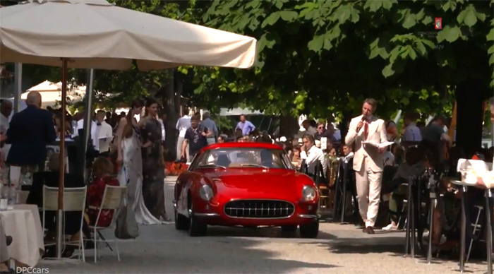 [VIDEO] 1959 Scaglietti Corvette Shown at Italy's Concorso d'Eleganza Villa d'Este