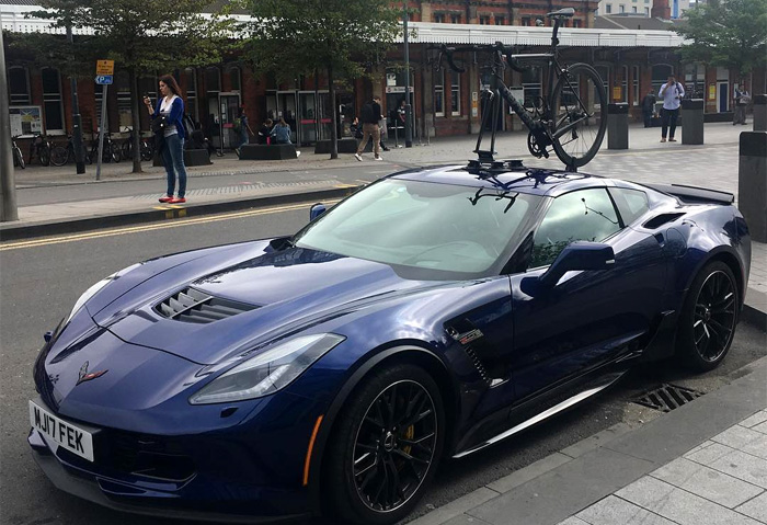 [PICS] Oliver Gavin and his Corvette Z06 Travel to Le Mans for Test Day