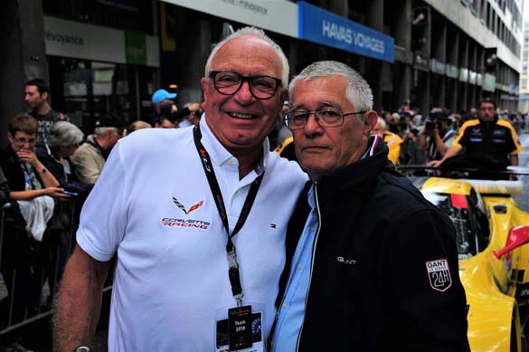Corvette Racing at Le Mans: Scrutineering in the Town Square
