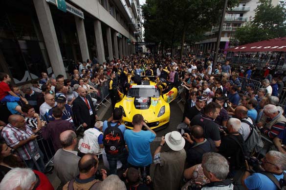 Corvette Racing at Le Mans: Scrutineering in the Town Square