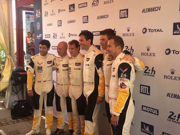 Corvette Racing at Le Mans: Scrutineering in the Town Square