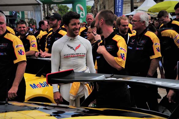 Corvette Racing at Le Mans: Scrutineering in the Town Square