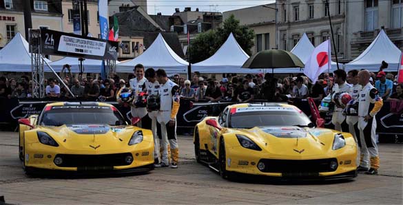 Corvette Racing at Le Mans: Scrutineering in the Town Square
