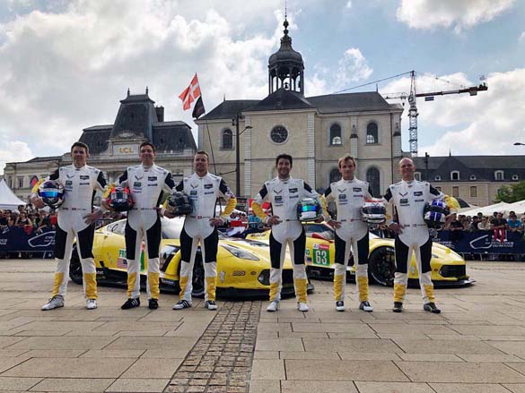 Corvette Racing at Le Mans: Scrutineering in the Town Square
