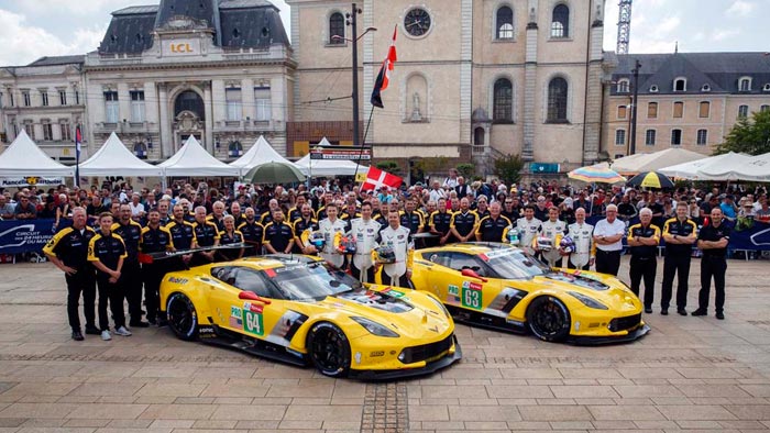 [GALLERY] Corvette Racing at Le Mans: Scrutineering in the Town Square