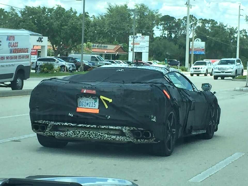 [SPIED] Mid-Engine C8 Corvette Spotted in Southwest Florida