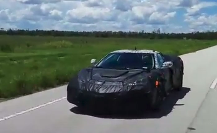 [VIDEO] Mid Engine C8 Corvette Spotted and These Guys Go Nuts