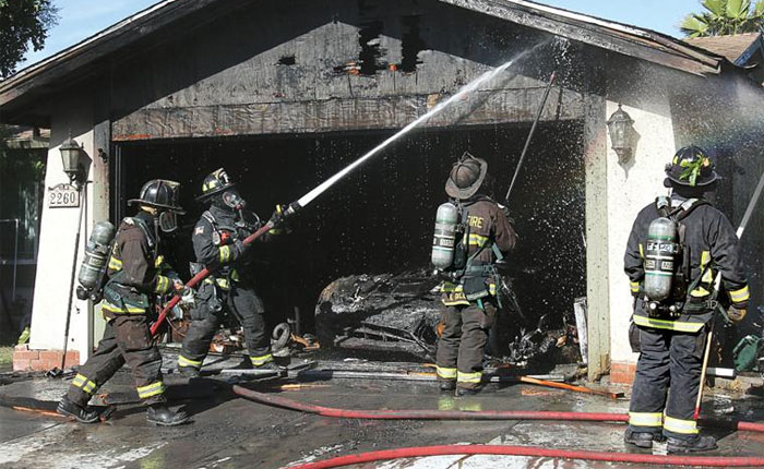 California House Fire Claims a A 2016 Corvette Stingray