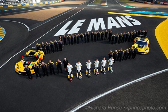 [PICS] Corvette Racing Continues Le Mans Tradition with the Official Team Photo
