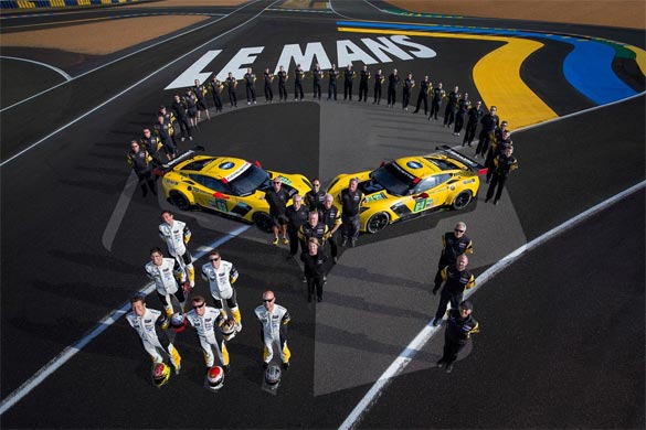 [PICS] Corvette Racing Continues Le Mans Tradition with the Official Team Photo