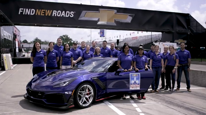 [VIDEO] General Motors Rewards Employees with the Ride of their Lives in the 2019 Corvette ZR1