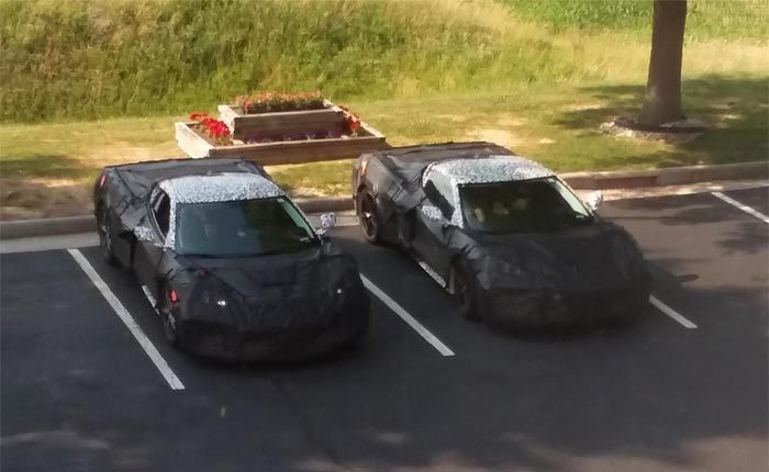 [PIC] Redditor Spots Two Mid-Engine C8 Corvettes at Virginia Hotel