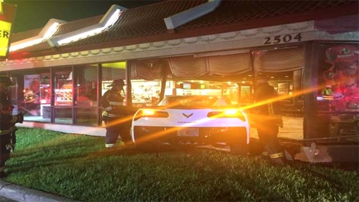 [ACCIDENT] Not Lovin It: C7 Corvette Crashes into a McDonald's Restaurant in Orlando