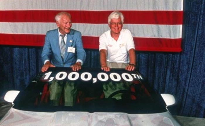Today in Corvette History: The One Millionth Corvette Rolls Off the Assembly Lin