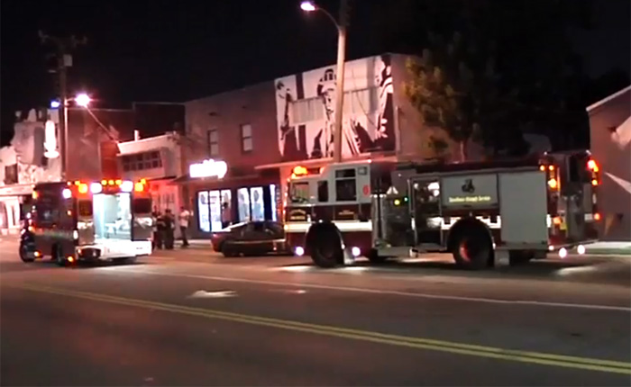 C6 Corvette Crashes into Six Vehicles in Miami