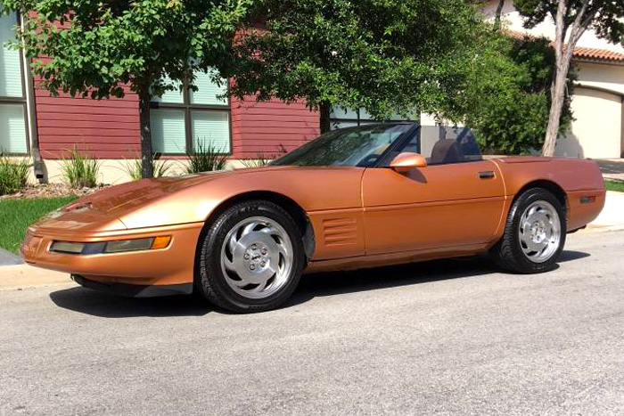 Corvettes on Craigslist: Rare Copper 1994 Corvette Convertible in Texas
