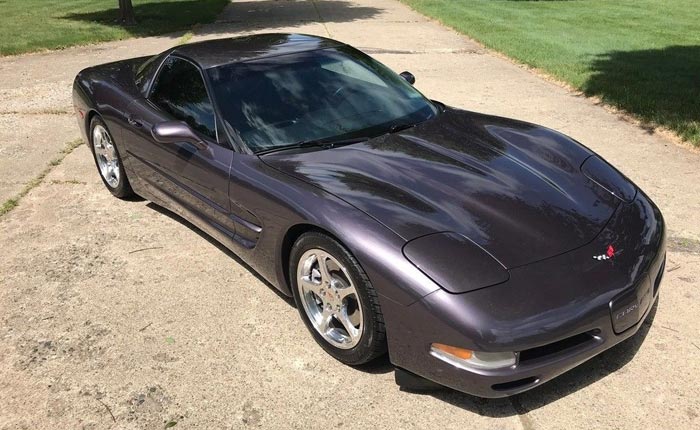 Corvettes on eBay: 1998 Corvette in Rare Medium Purple Pearl Metallic