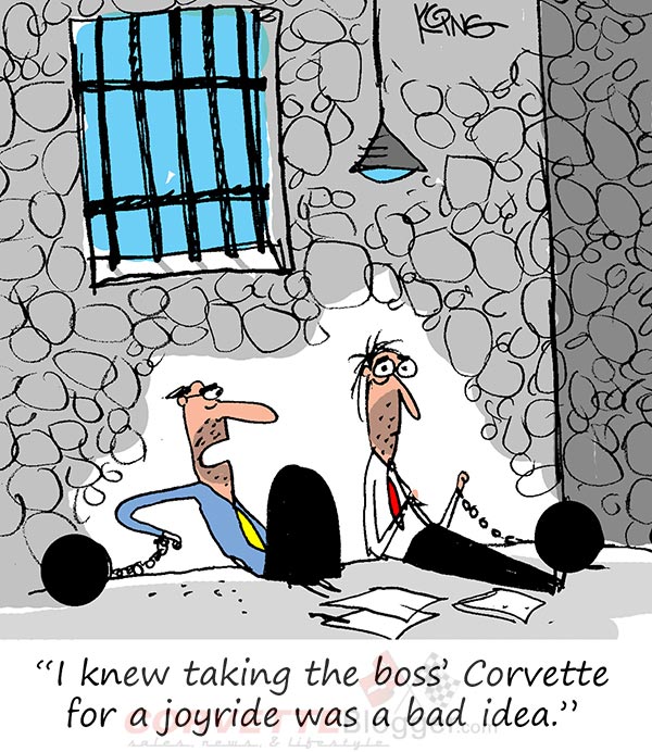 Saturday Morning Corvette Comic: This Won't End Well...