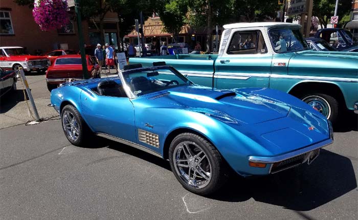 [STOLEN] Police are Searching for this 1972 Custom Corvette Convertible in Washington