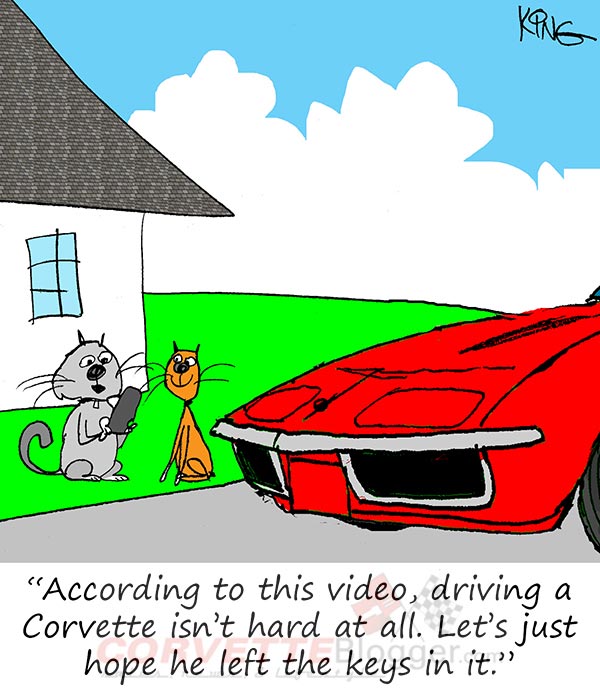 Saturday Morning Corvette Comic: Hide the Keys!