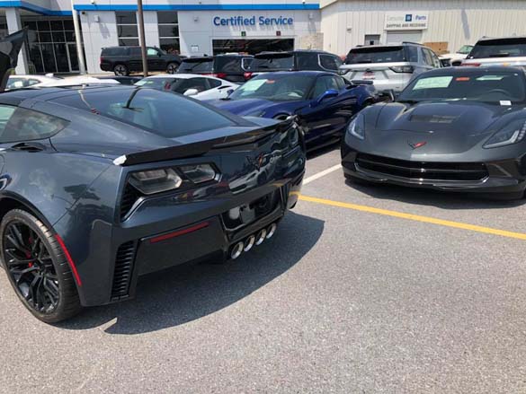 [PICS] First Look at the 2019 Corvette's New Shadow Gray Exterior
