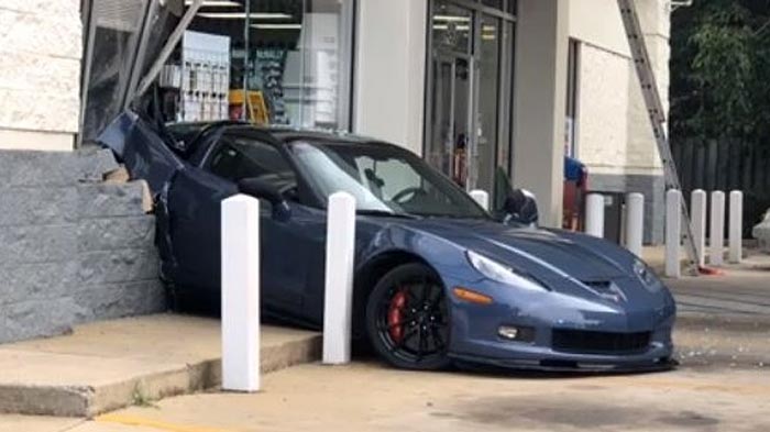 [ACCIDENT] C6 Corvette Crashes into Gas Station in Alabama