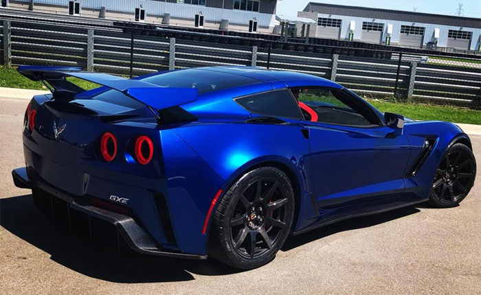 [VIDEO] Genovation GXE Flogs Their Electric C7 Corvette Around the M1 Concourse