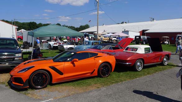 The 2018 Corvettes at Carlisle Show