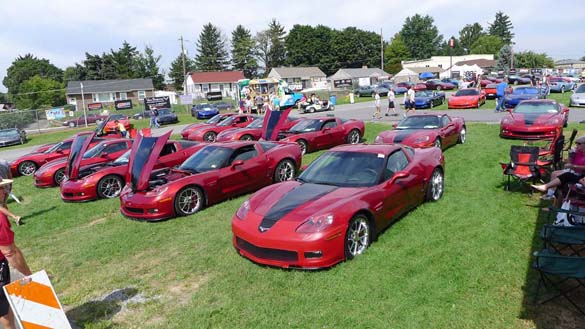 The 2018 Corvettes at Carlisle Show