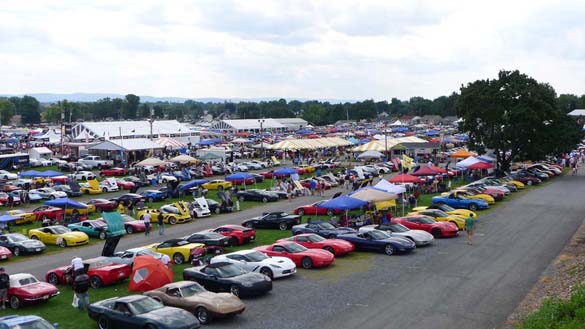The 2018 Corvettes at Carlisle Show