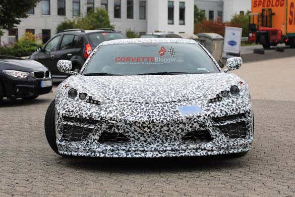 [SPIED] The C8 Mid-Engine Corvette Hits the Nurburgring!