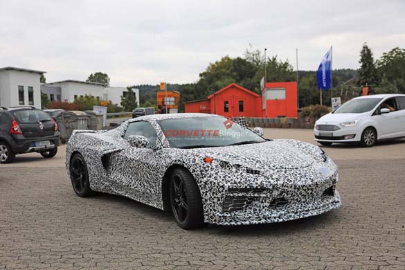 [SPIED] The C8 Mid-Engine Corvette Hits the Nurburgring!
